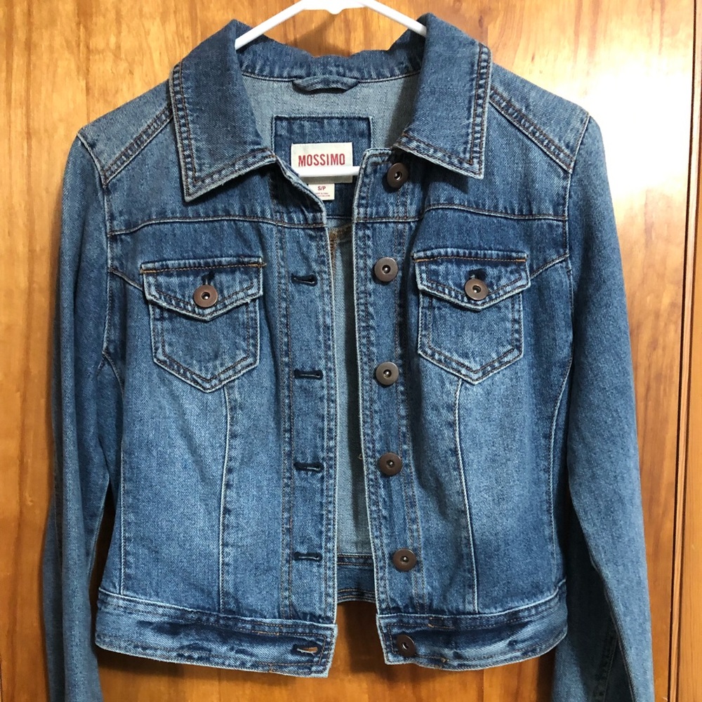 Target Mossimo Cropped Jean Jacket Sz. Small